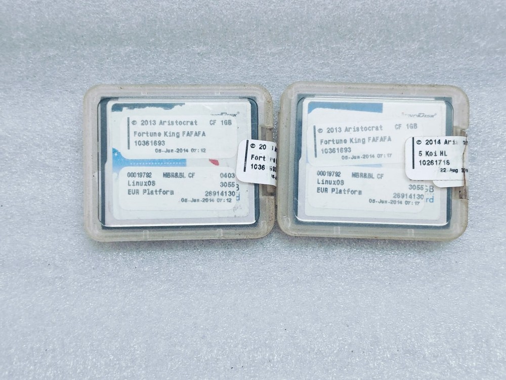 2013 Aristocrat Software FORTUNE KING 10361693 CF LINUXOS 3055 EUR PLATFORM