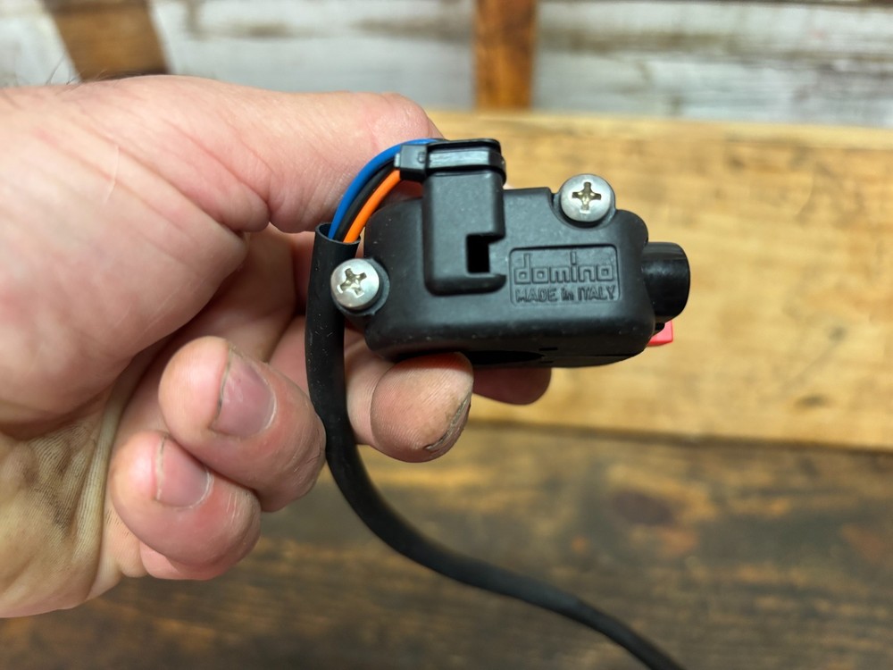 NOS Domino Start Kill Switch Handlebar Control