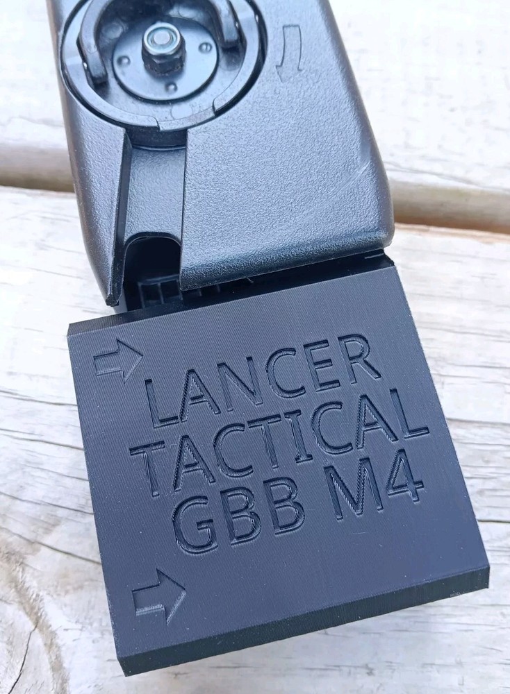 Lancer Tactical M4 GBBR Airsoft Odin Speedloader Adapter Black