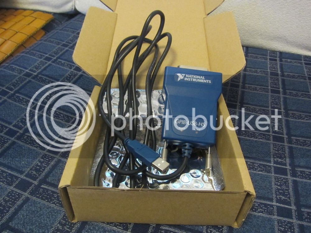 National Instrumens NI GPIB-USB-HS Interface Adapter controller IEEE 488 TESTED