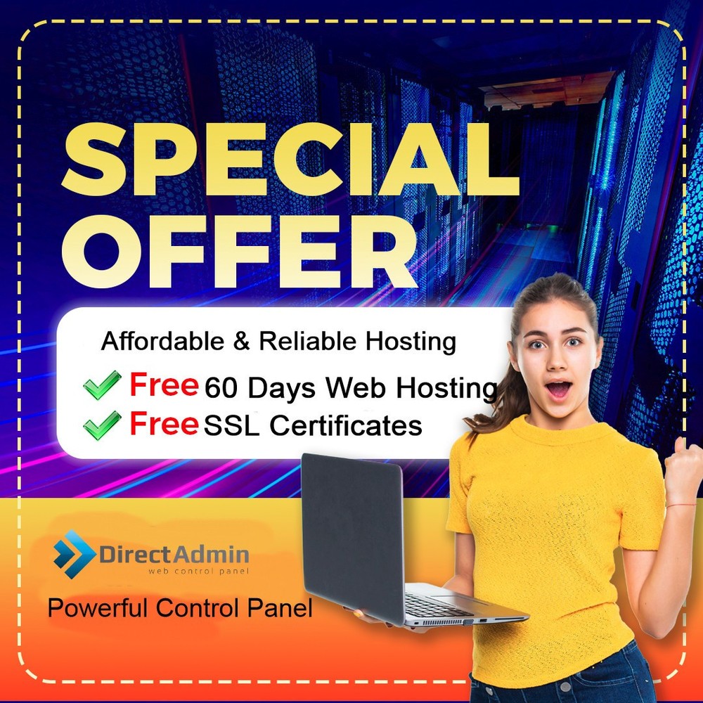 DirectAdmin Budget Web Hosting – Lightning Speed – 24/7 Support