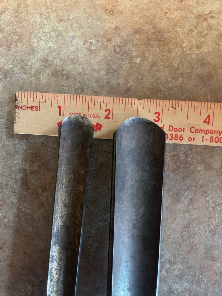 Woodworking Gouges Lot Of Two Unbranded Used