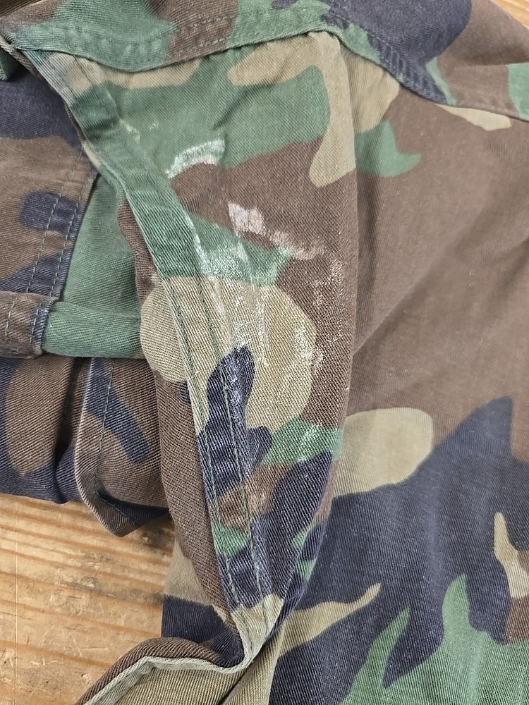 Salty USGI Coat Combat Woodland Pattern Medium Regular #A2