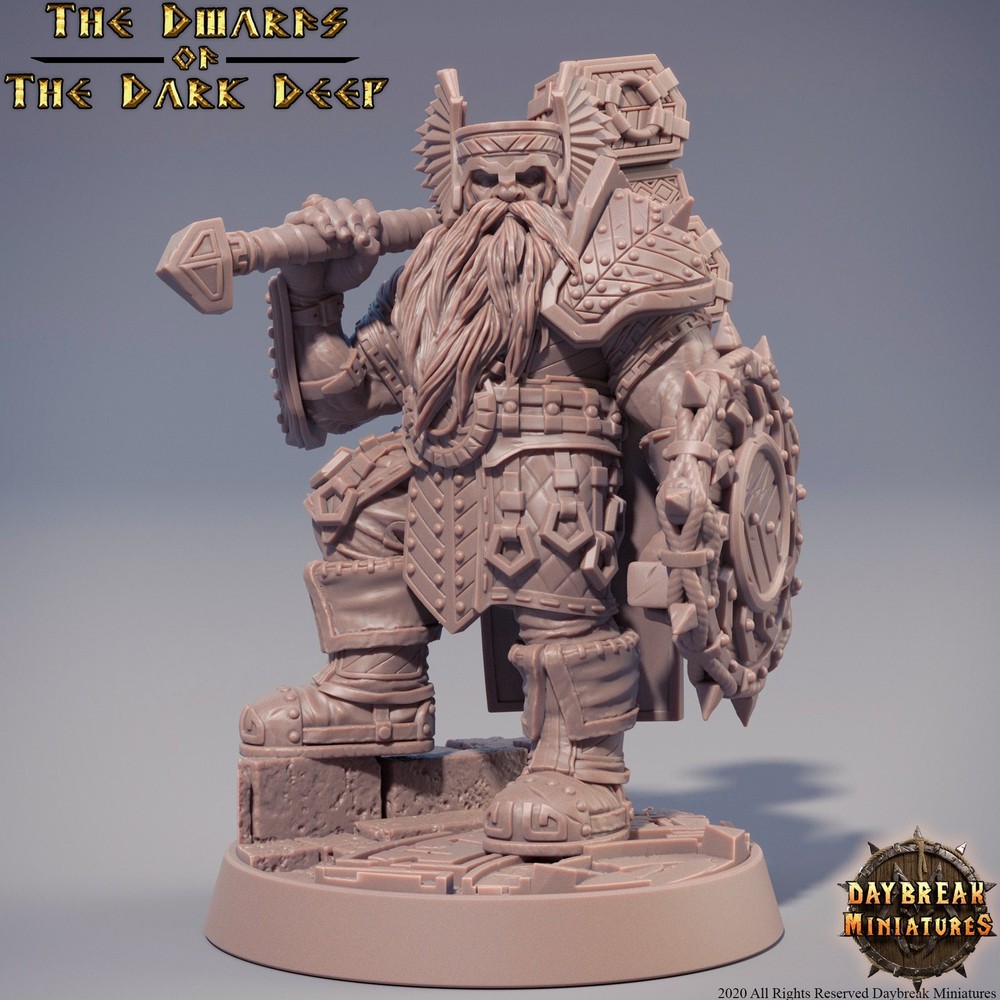 Dwarf Warrior | DayBreak Miniatures