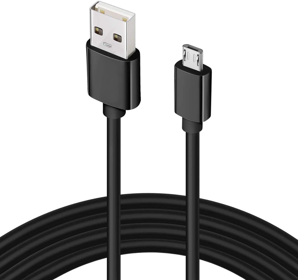 USB Charging Cable Flashlight Charger Cord for Streamlight 5 feet, Black