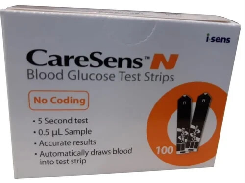 Caresens N Blood Sugar Test Strips - 1000 Strips Pack