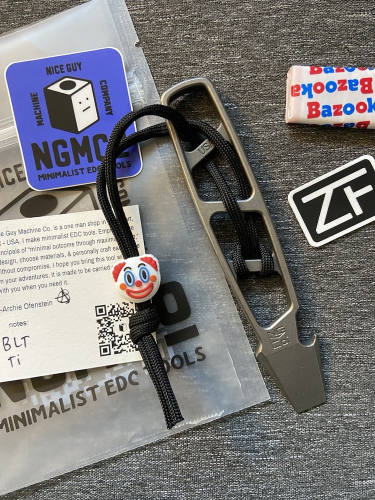 Nice Guy Machine Company NGMCo Barkeep’s Liberation Tool-W/ZeroFeud Bead