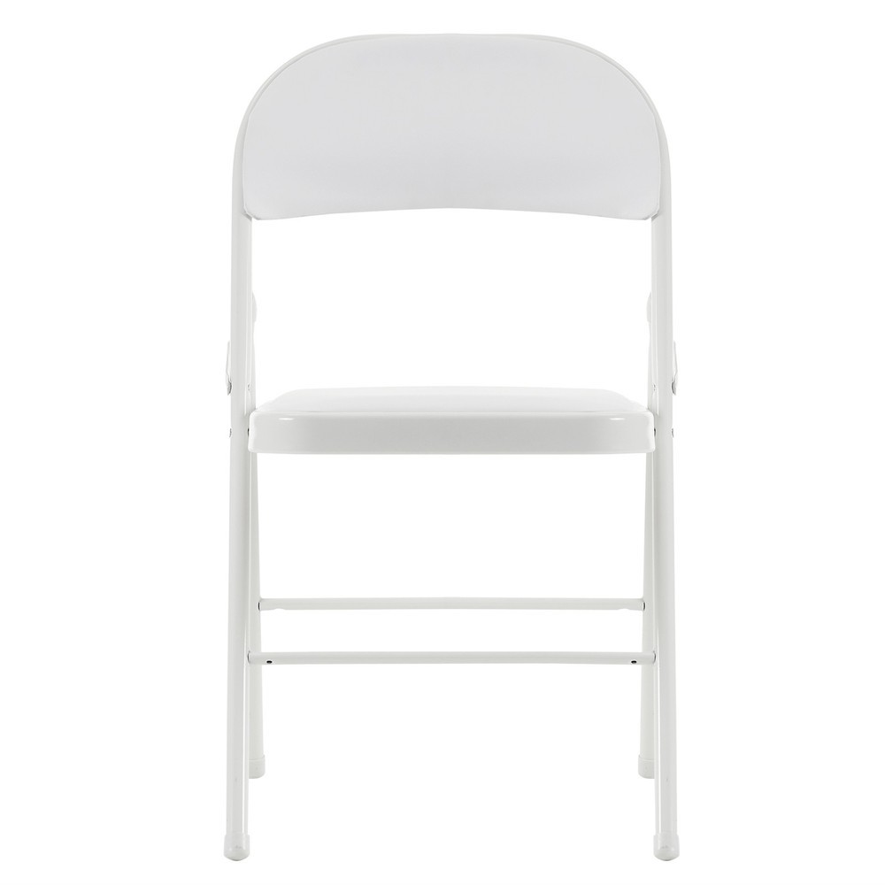 【Old Code：33292149】4pcs Elegant Foldable Iron & PVC Chairs for Convention
