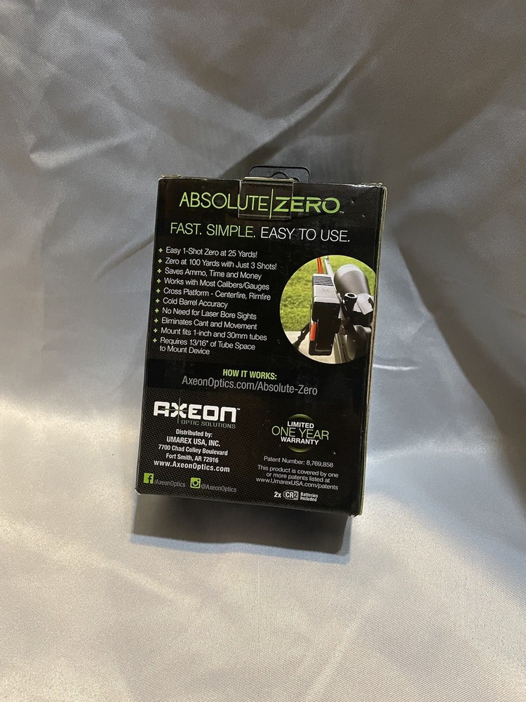 Axeon Absolute Zero Dual Laser Sighting Device