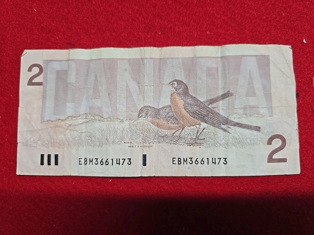 1986 Ottawa $2 Note