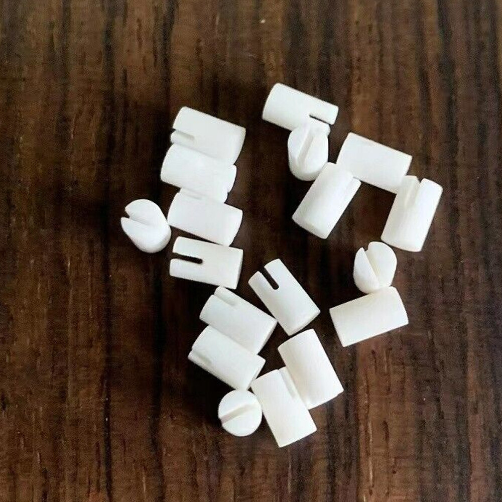 10PC Bone Fifth-string Nut Fit for Banjo Guitar Luthier Saddle Bridge DIY 3mm