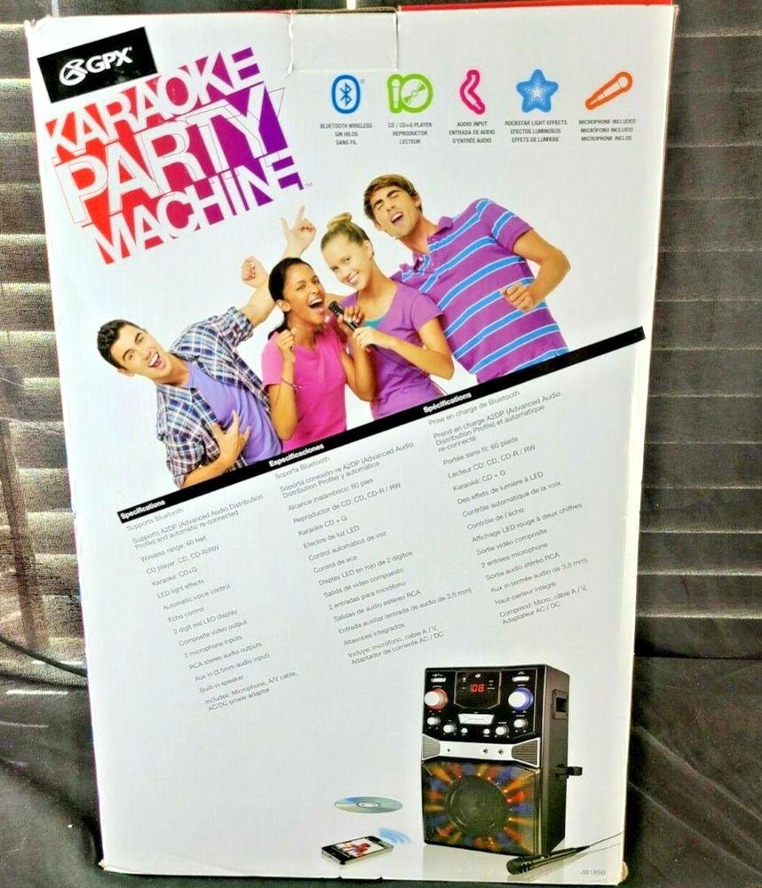 iLive JB185B Karaoke Player
