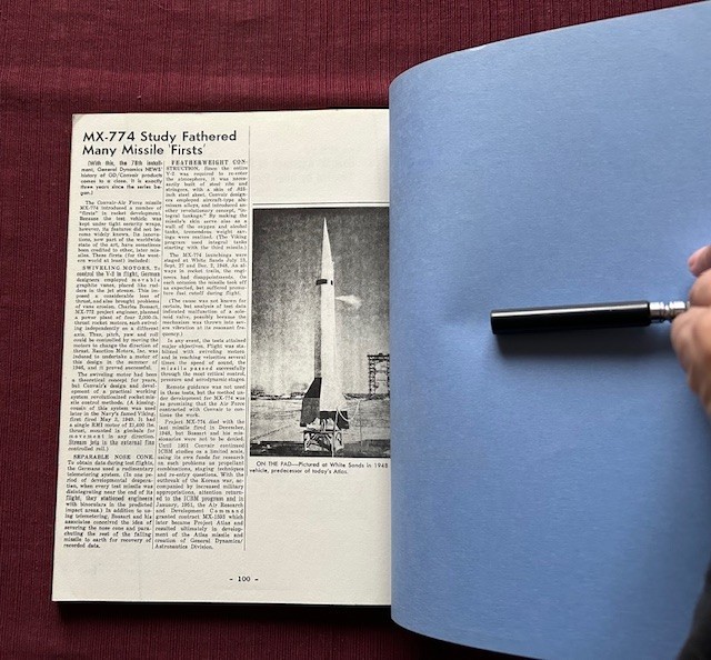 General Dynamics History of Convair 1966