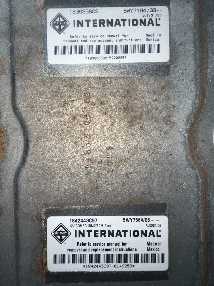 Used IHC DT ECM 1839368C2