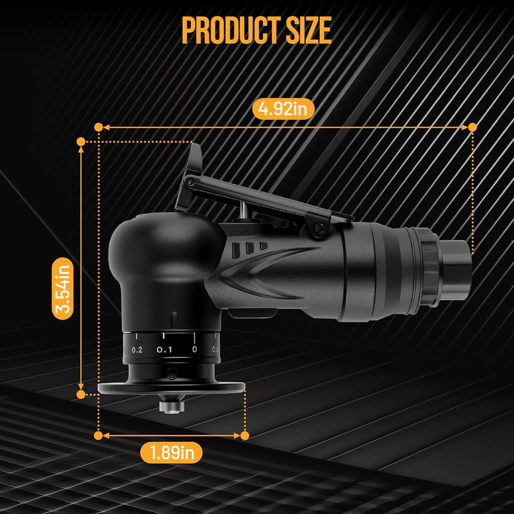 Pneumatic Chamfering Tool, Chamfer Tool with 6 C-Angle & 6 R-Angle Blades, Upgra