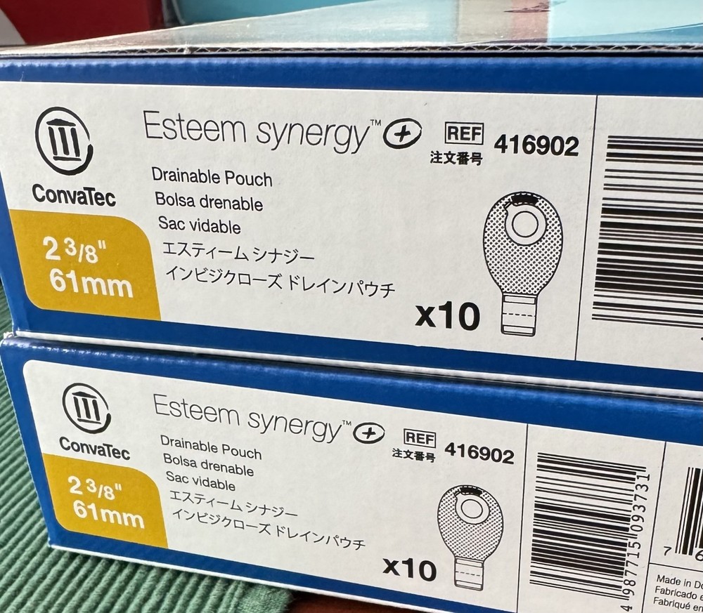 416902	ConveTec	Esteem Synergy - drainable pouch	2 3/8 61mm