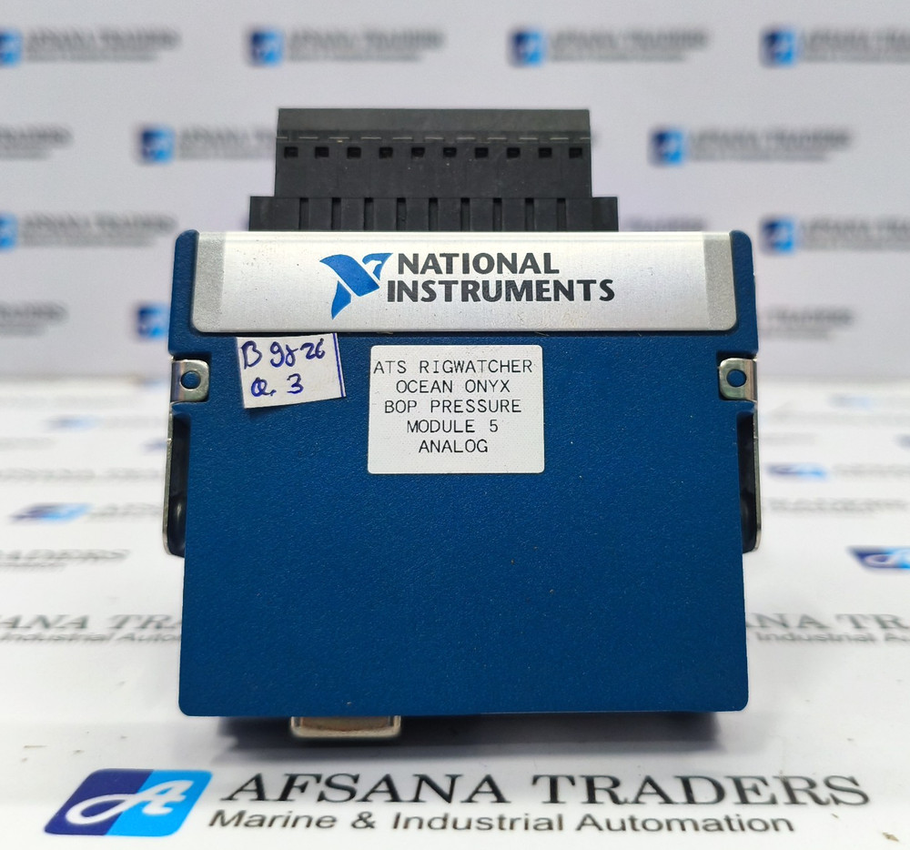NATIONAL INSTRUMENTS NI 9203 ANALOG CURRENT INPUT MODULE