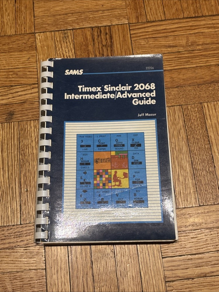 Timex Sinclair 2068 SAMS Beginner Intermediate & Advanced Guide Books