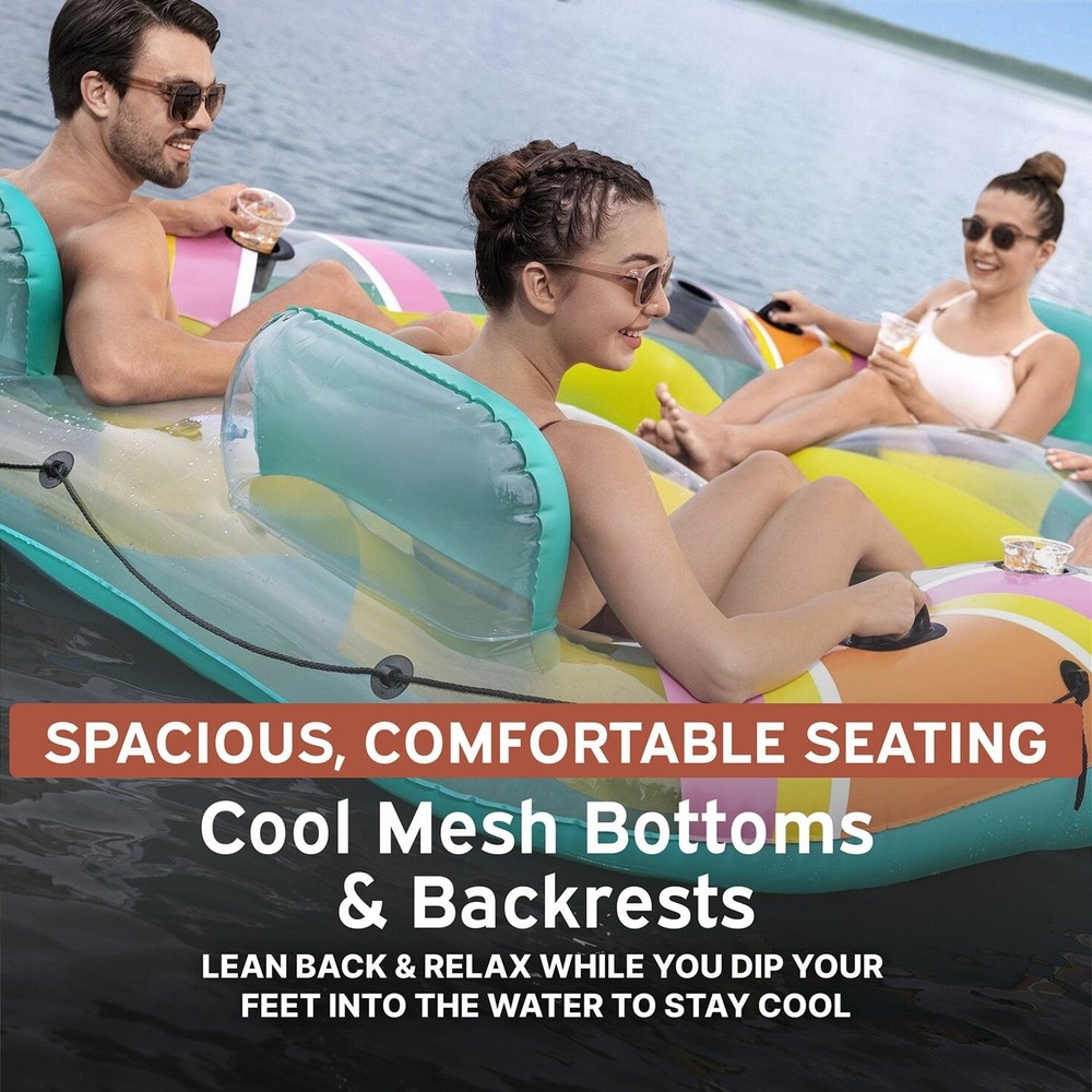 Hydro Force 4-Person Inflatable Island