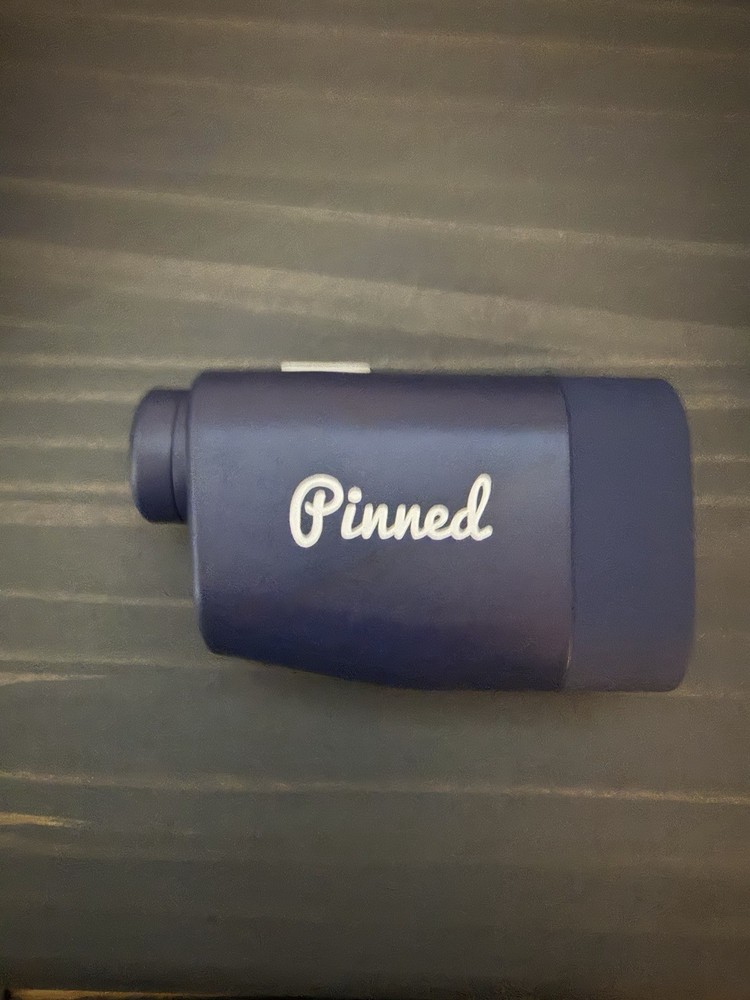 Pinned Ryder Cup 2025 Golf Rangefinder Blue with Case