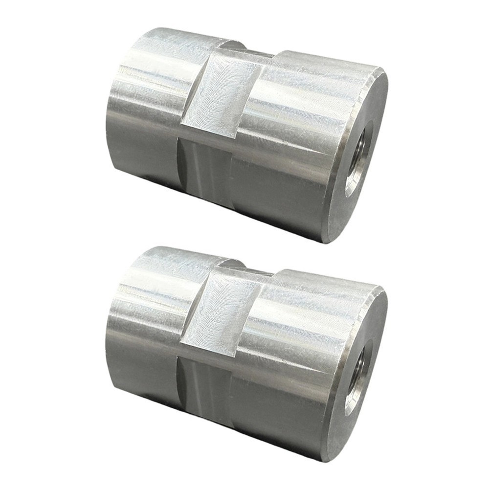 Internal Thread Battery Conversion Adapter 2pcs Aluminium Alloy Compact Design