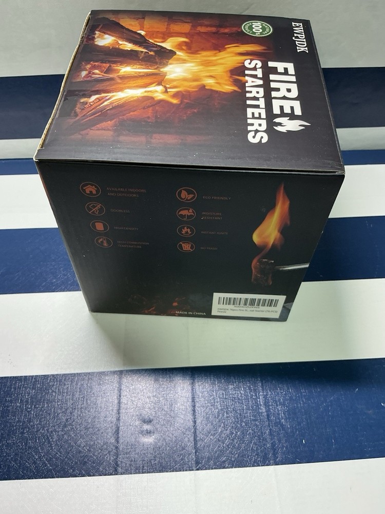 Fire Starters, 76 Pcs, 100% All Natural