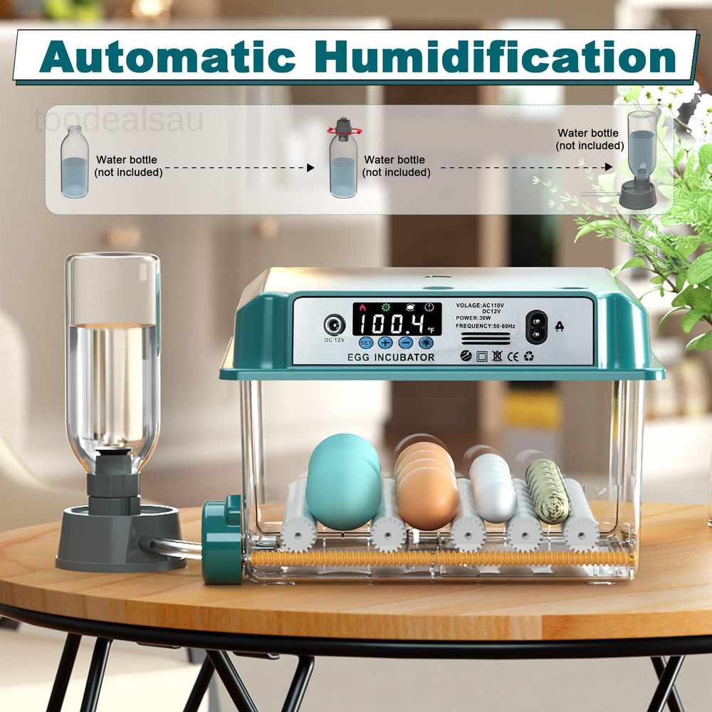 16 Eggs Incubators for Hatching Eggs, Egg Incubator with Automatic Egg Turning..