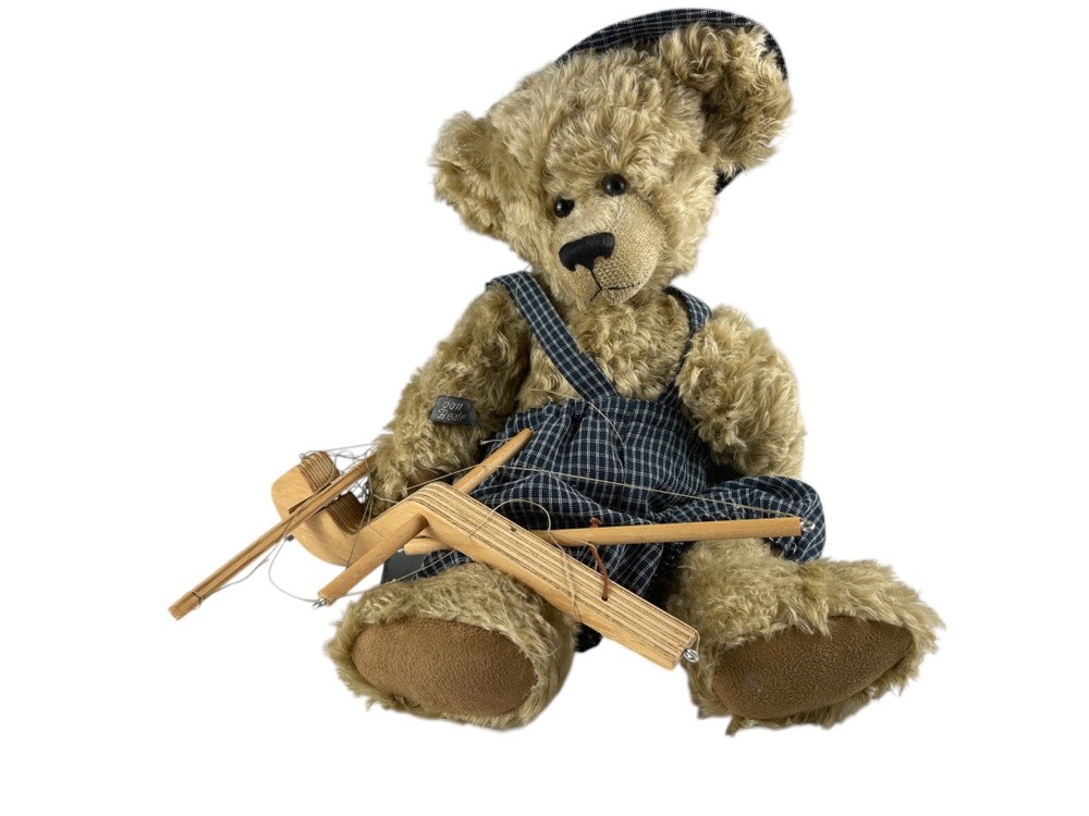 Artist Bear Teddy Bear Puppet 44cm. Excellent condition.