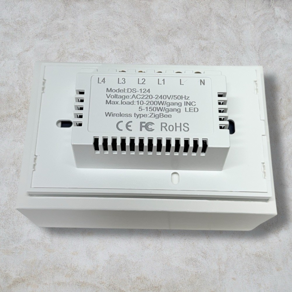 ZigBee Smart Switch DS-121 (3 Gang) | White