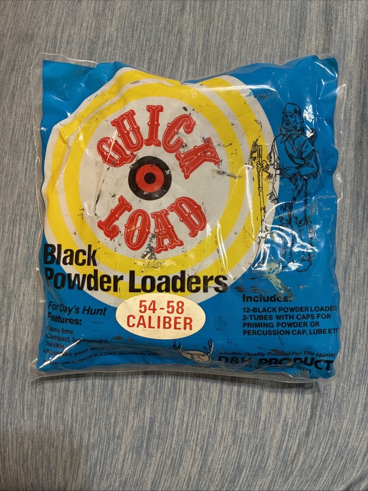 D&H Products Quick Load Black Powder Loaders For 54 - 58 Caliber