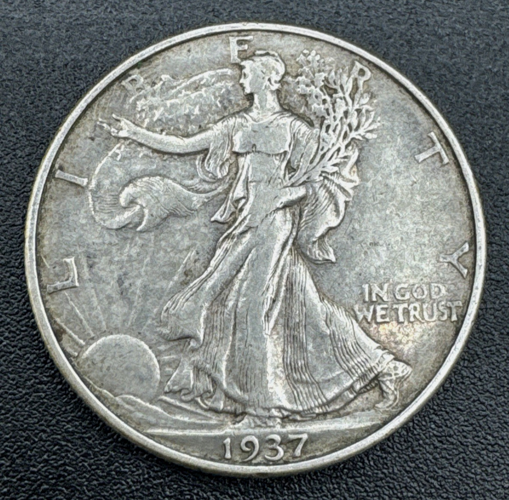 1937 Walking Liberty Half Dollar