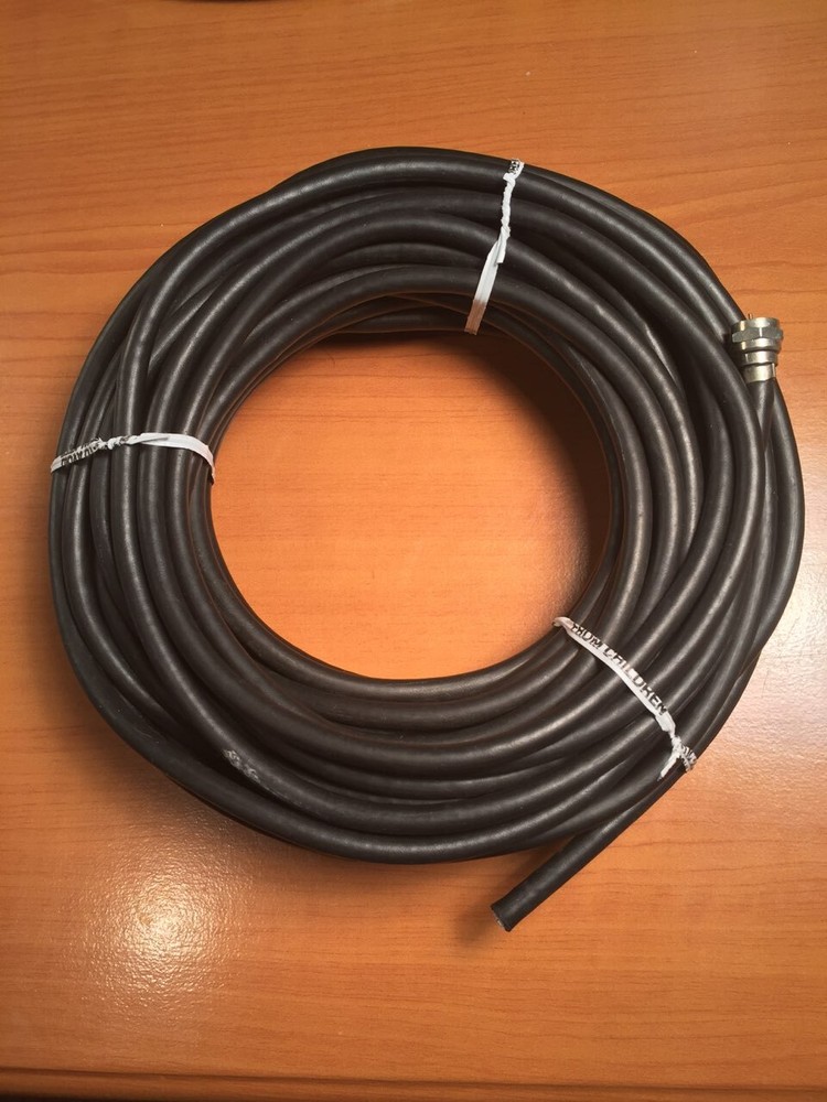 41Ft.4" LONG COAXIAL CABLE BLACK