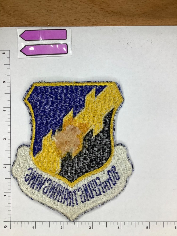 VINTAGE USAF 80th FLYING TRAINING WING SQUADRON PATCH
