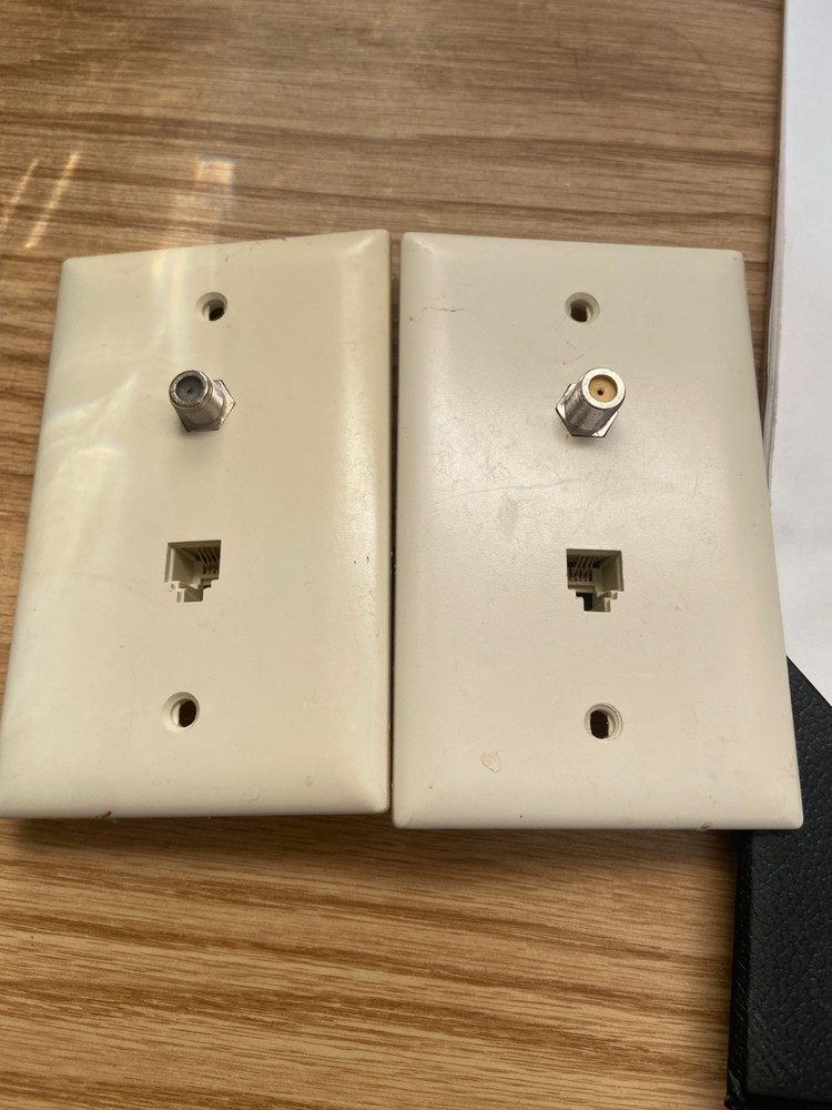 TV Internet Jack faceplate