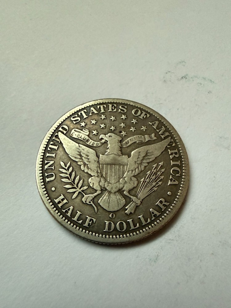 1899-O Barber Silver Half Dollar
