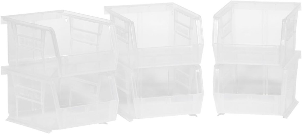 30210 AkroBins Plastic Storage Bins, Space-Saving Stackable Bins for Garage, ...