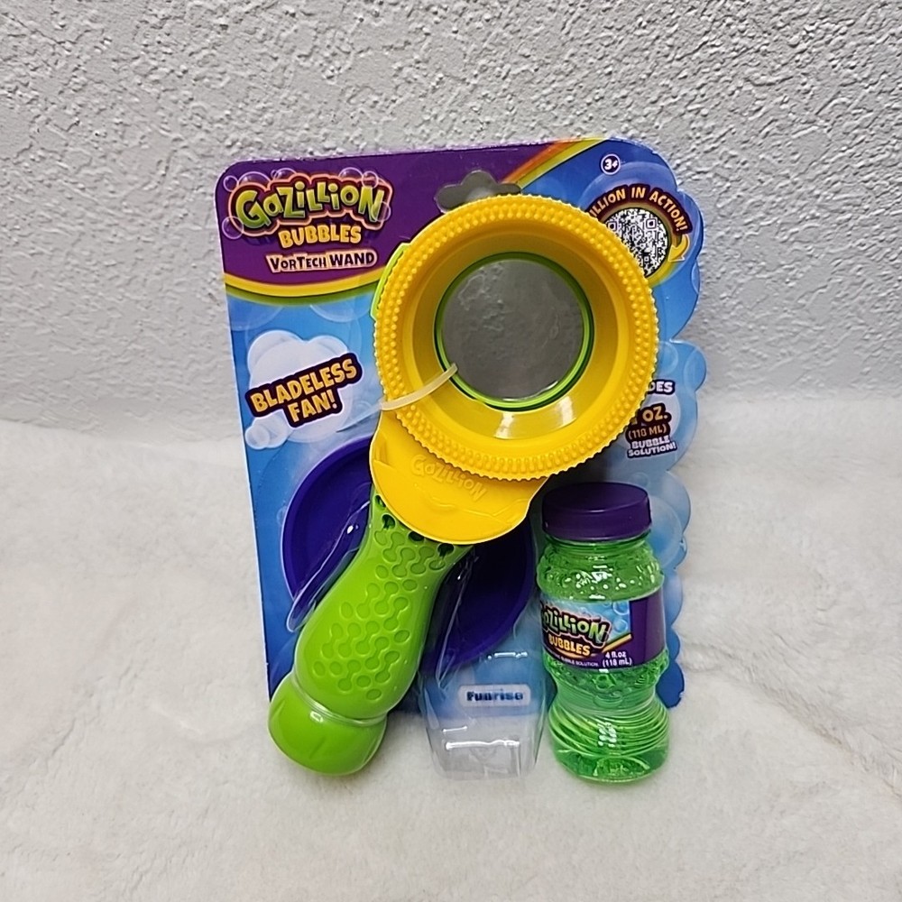 Vortech Wand Gazillion Bubbles Includes 4oz Bubble Solution NEW IN PACKAGE