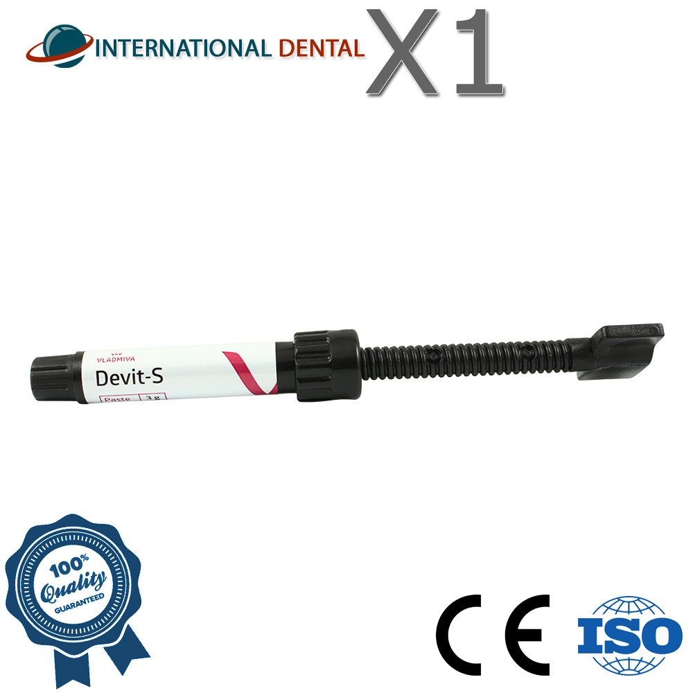Dental Vladmiva Devit-S Pulp Devitalisation Paste 3g Syringe Root Treatment