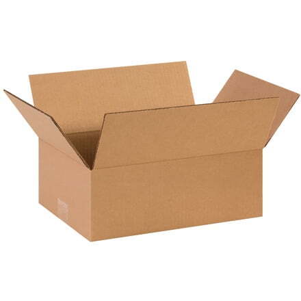 25 Flat Corrugated Shipping/Moving Boxes 12 x 10 x 2