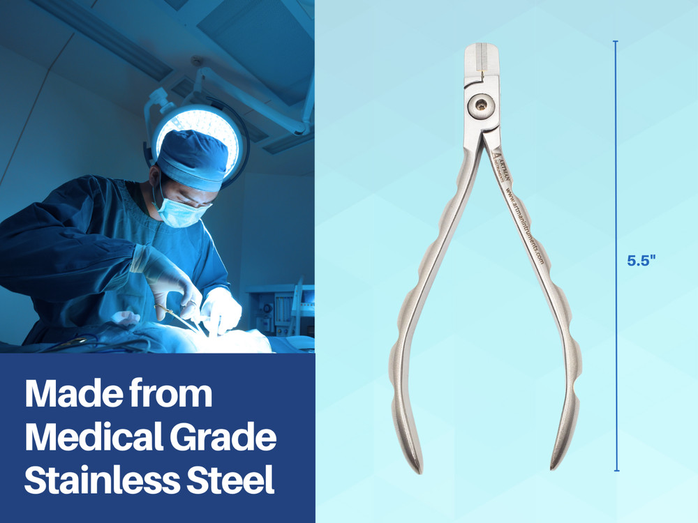 Tweed Rectangular Arch Forming Pliers with Tungsten Carbide Tip ARTMAN