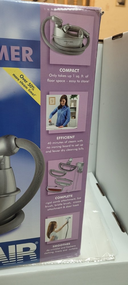 Conair compact fabric steamer (IN BOX. WORKS!)