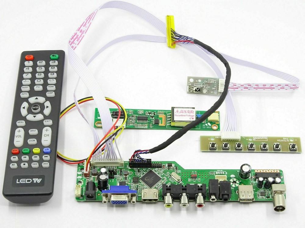 Kit for LTN170X2-L02 TV+HDMI+VGA+USB LCD LED screen Controller Driver Board