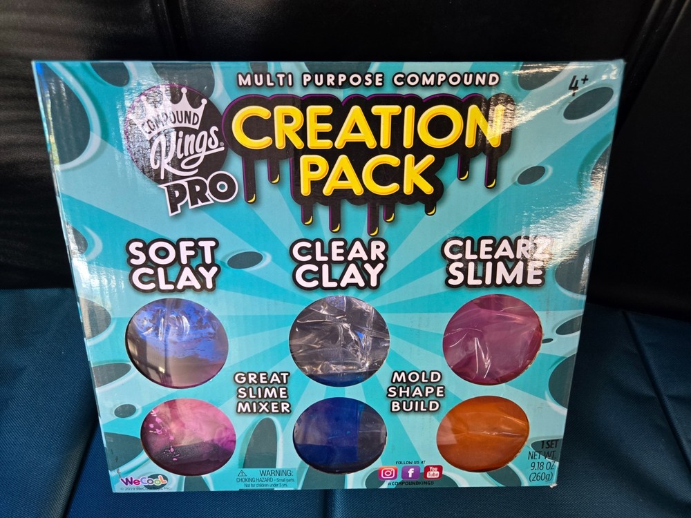 Multi-Purpose Compound Clay, Slime Pro Creation Pack, We Cool NEW, Sealed