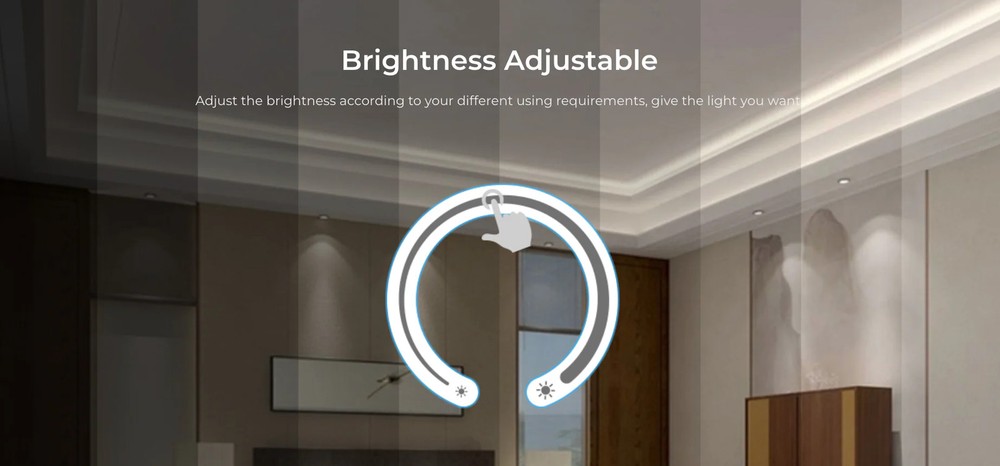 Miboxer 1-Zone Touch Dimming Brightness Remote White