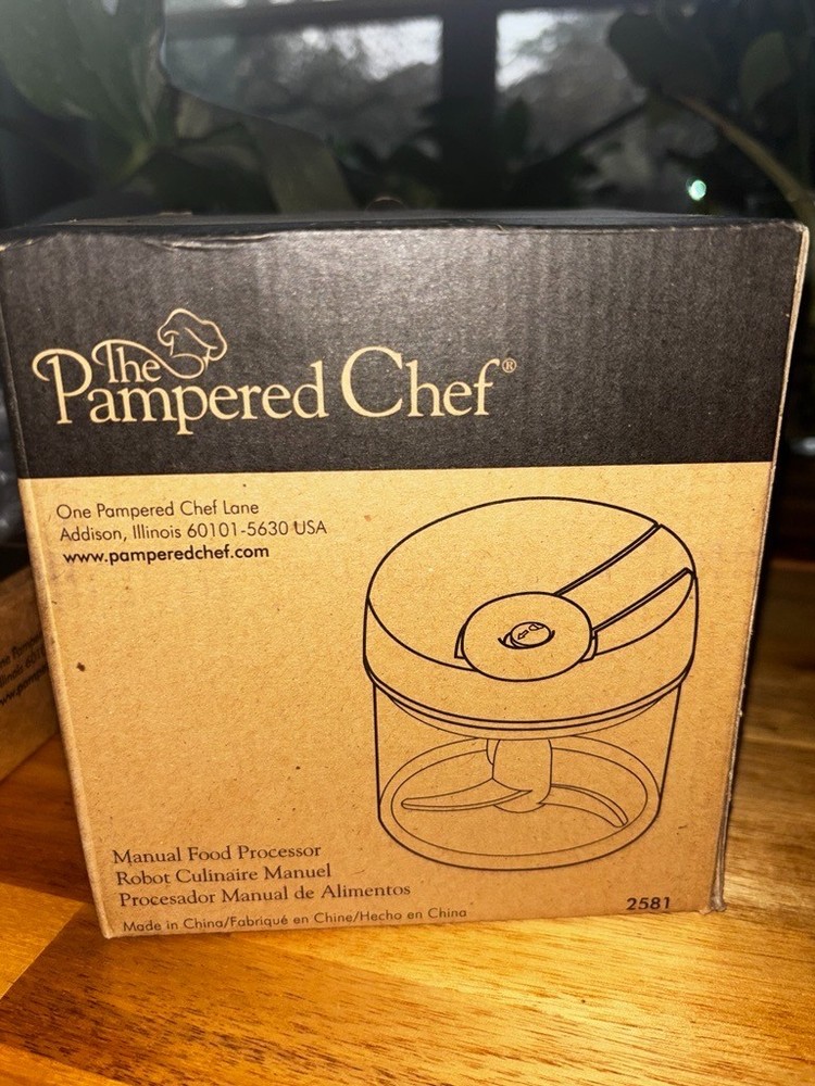 Pampered Chef Manual Food Processor
