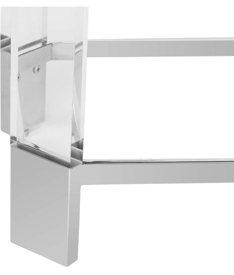SAFAVIEH GIANNA ACRYLIC CONSOLE TABLE