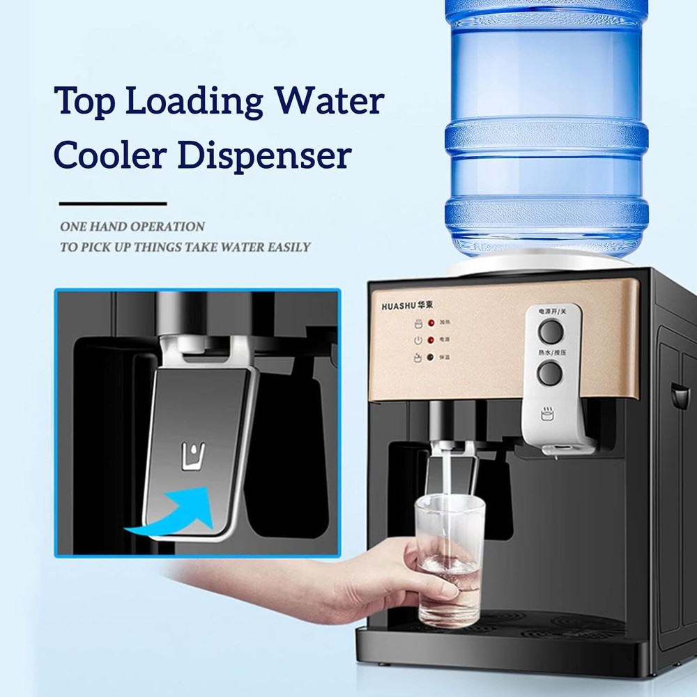 5 Gallon Water Cooler Dispenser Bottom Loading Hot & Cold Water Home Office