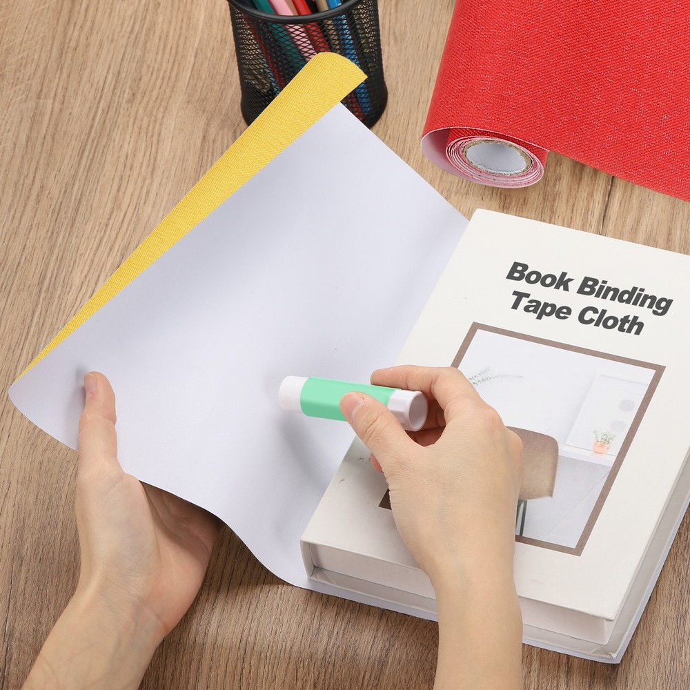 Book Binding Cloth, Book Cloth for Binding Repairing, Orange