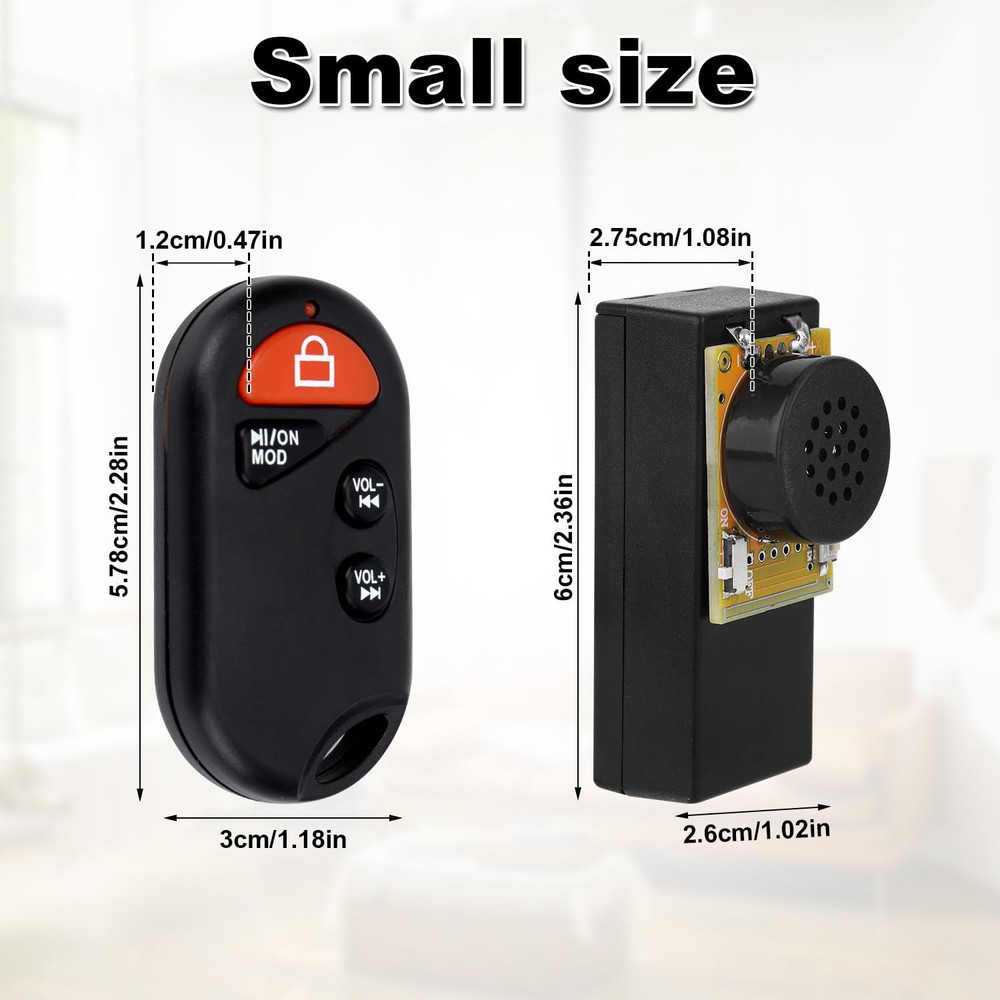 Remote Controlled Prank Noise Maker Sets, Fart Cricket Noise Makers Hidden Prank