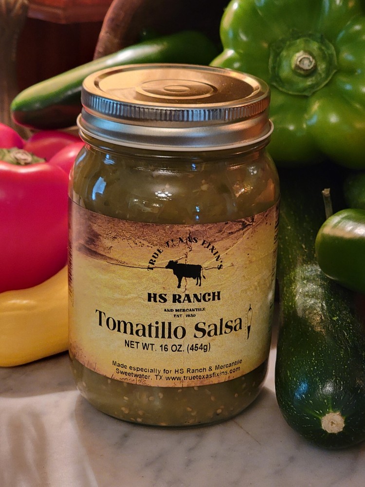 HS RANCH Tomatillo Salsa (2) 16oz Jars